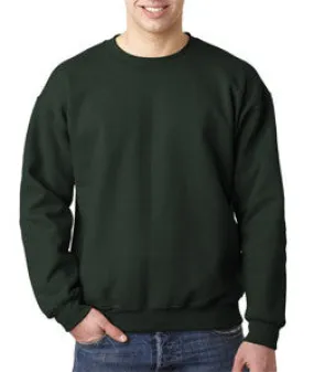 12000 Gildan Adult Gildan DryBlendCrew Neck Sweatshirt Forest Green