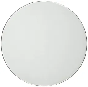 18 Inch Glass Table Top | 1/4" Thick Tempered Polished Pencil Edge | 18" No Bevel Premium