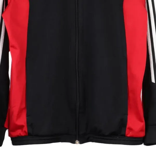 Age 15-16 Adidas Track Jacket - XL Black Polyester