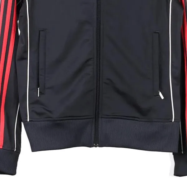 Age 16 Adidas Track Jacket - Large Grey Polyester