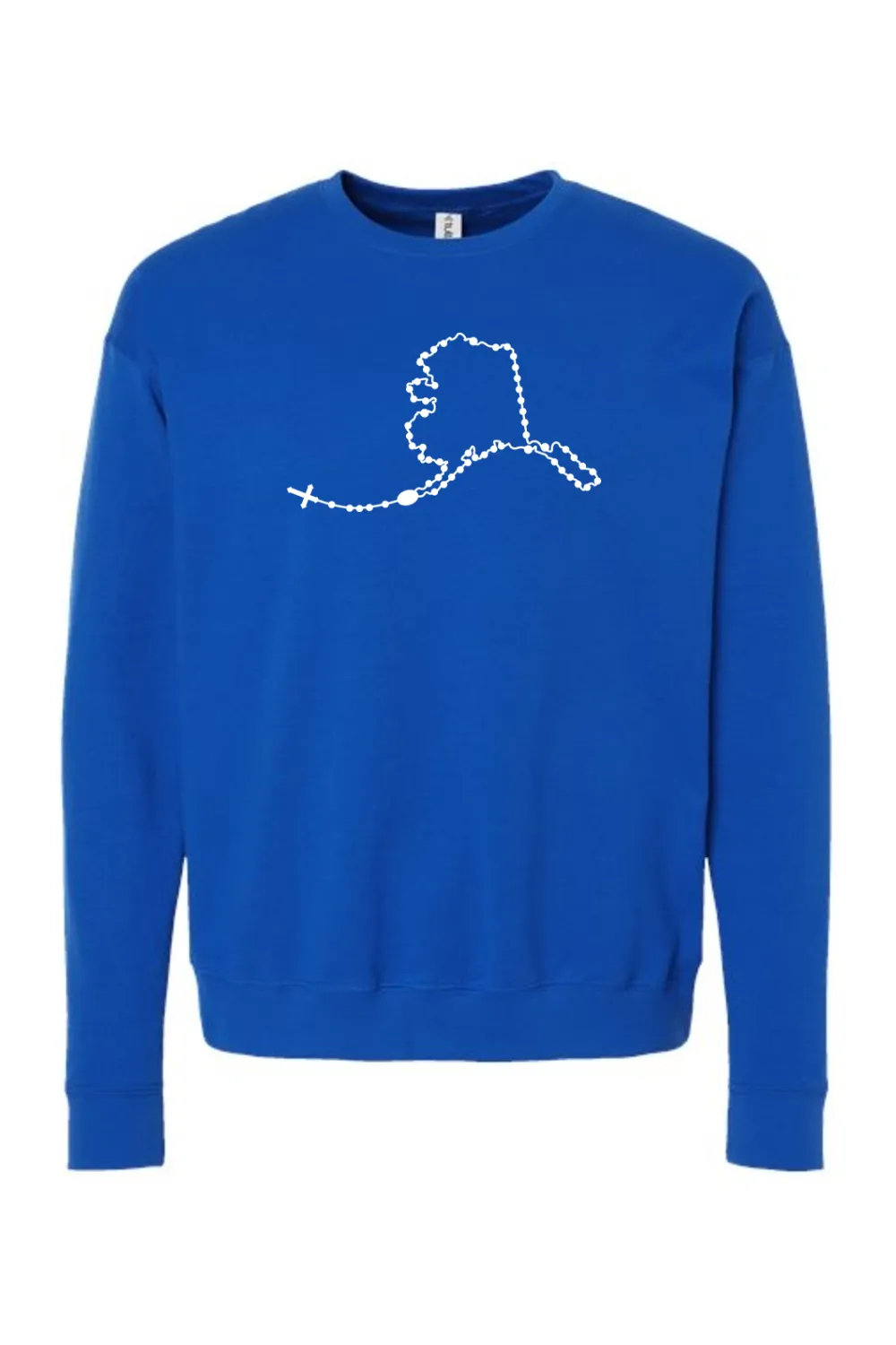Alaska Catholic Rosary Crewneck Sweatshirt