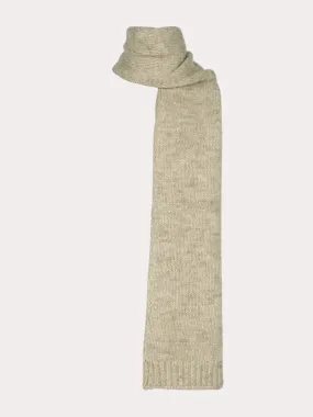 Alpaca Scarf - Light Green