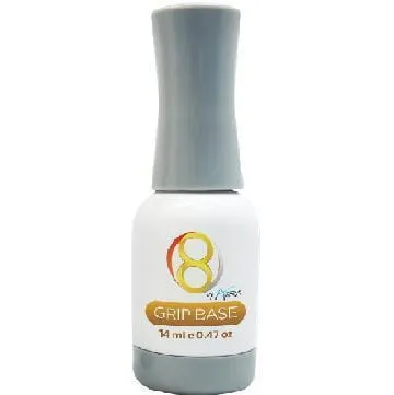 AORA GRIP BASE COAT 0.5 OZ ( CHROME . METAL . SHINE)