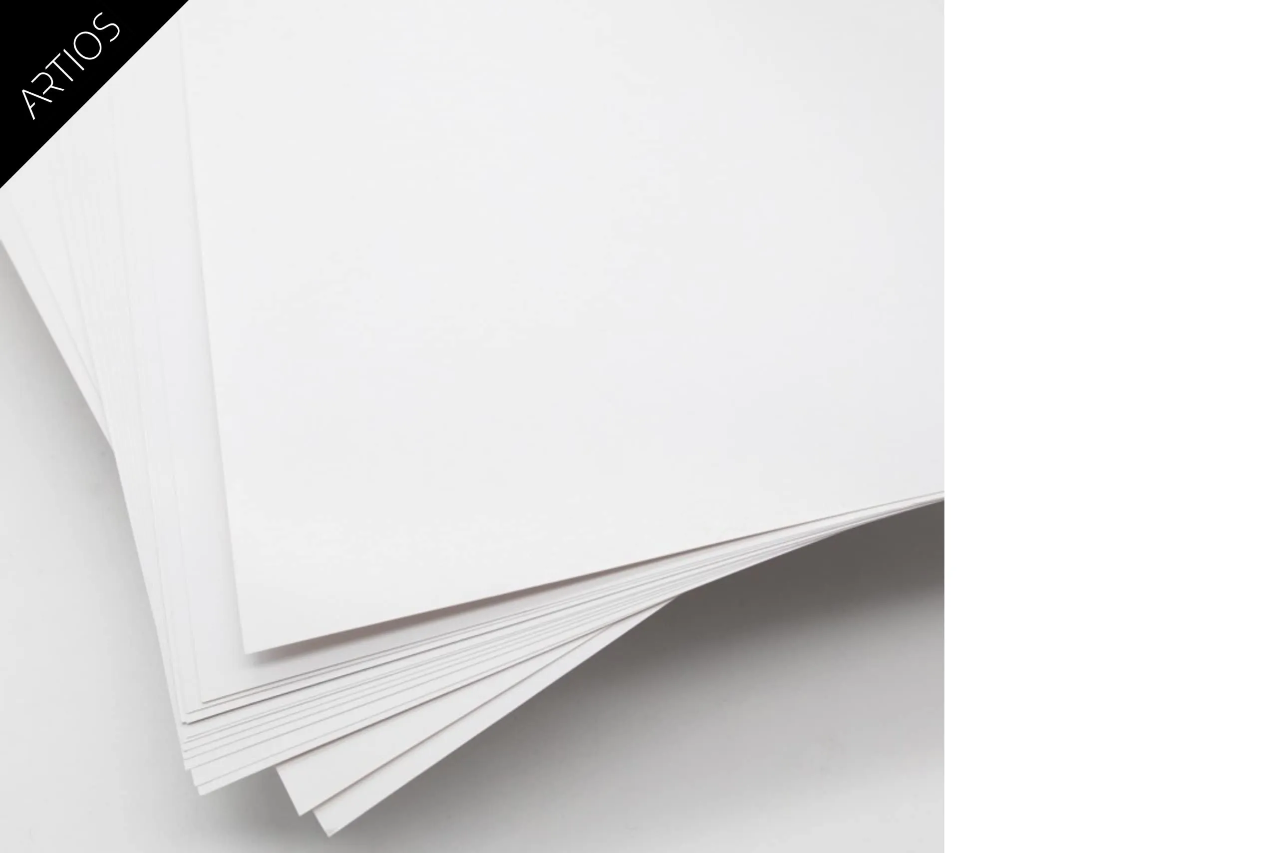 ARTIOS Mixed Media Cartridge Paper A4 240 GSM - 100 (84 16 Free) Drawing Sheets for Artists, Ideal for Charcoal, Graphite, Acrylic, Watercolor, Gouache, Ink, & Other Mixed Media