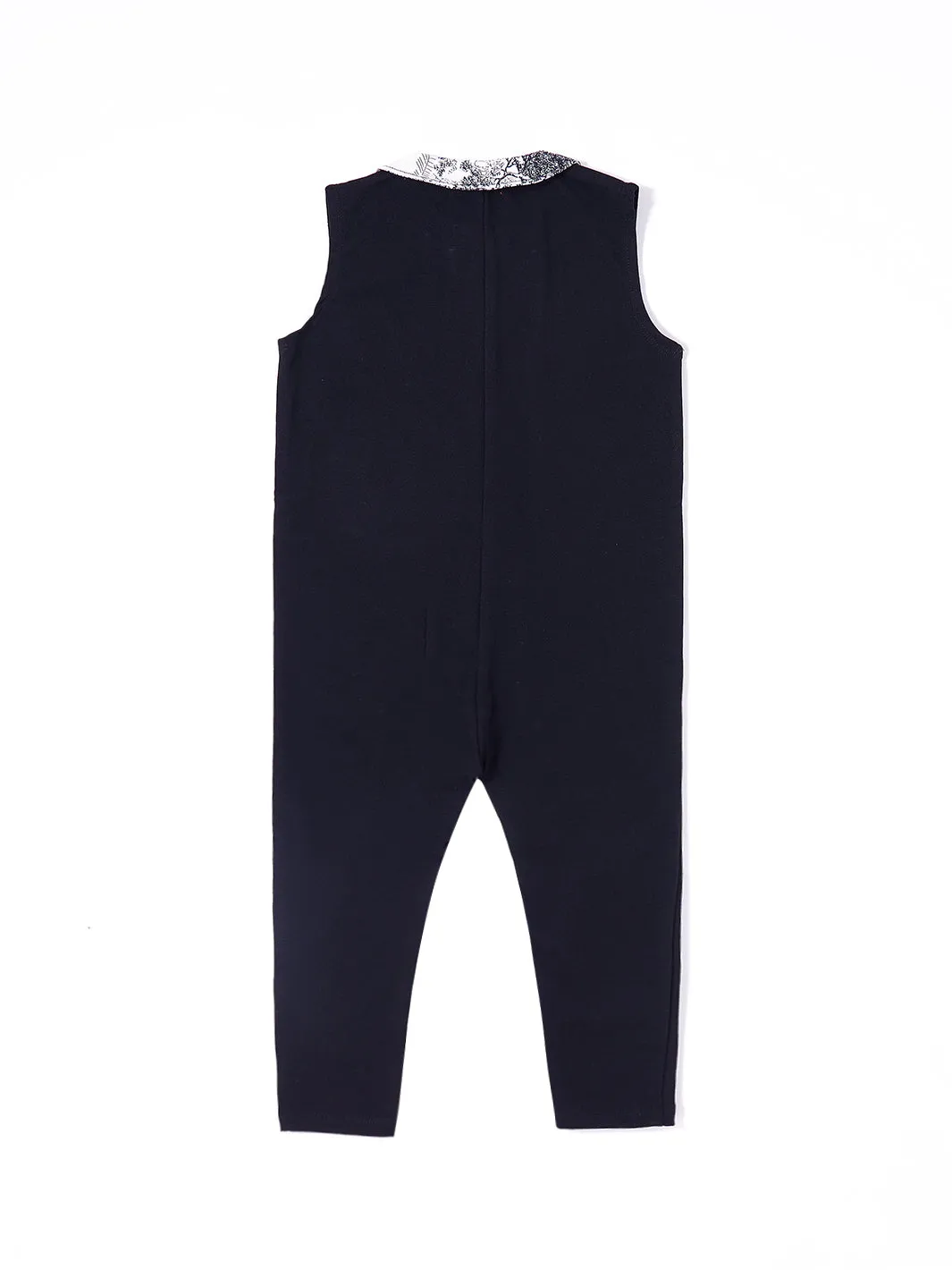 Baby Collar Button Overall