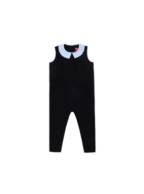 Baby Striped Collar Overall
