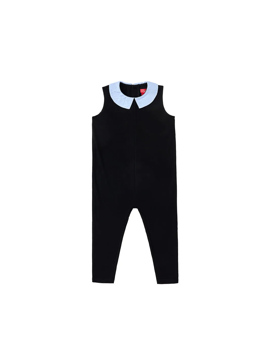 Baby Striped Collar Overall