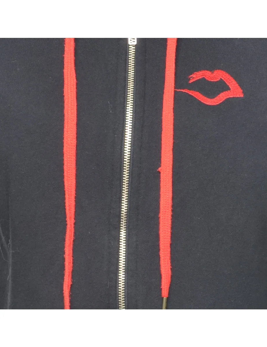 Black Hooded Sweatshirt - S