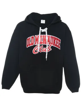 Black Old Milwaukee Club Track Top - XL