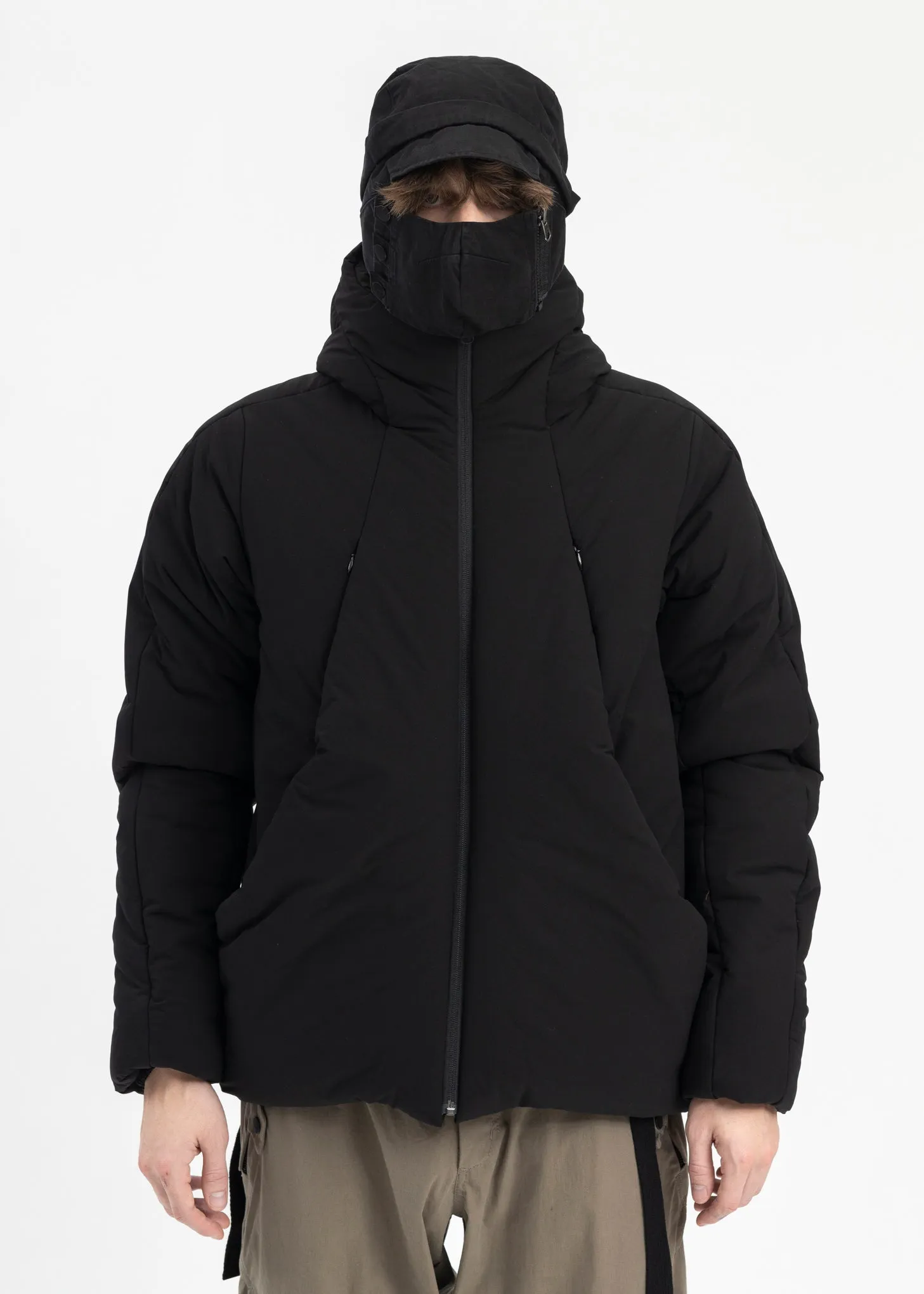 BLACK PUFFER JACKET