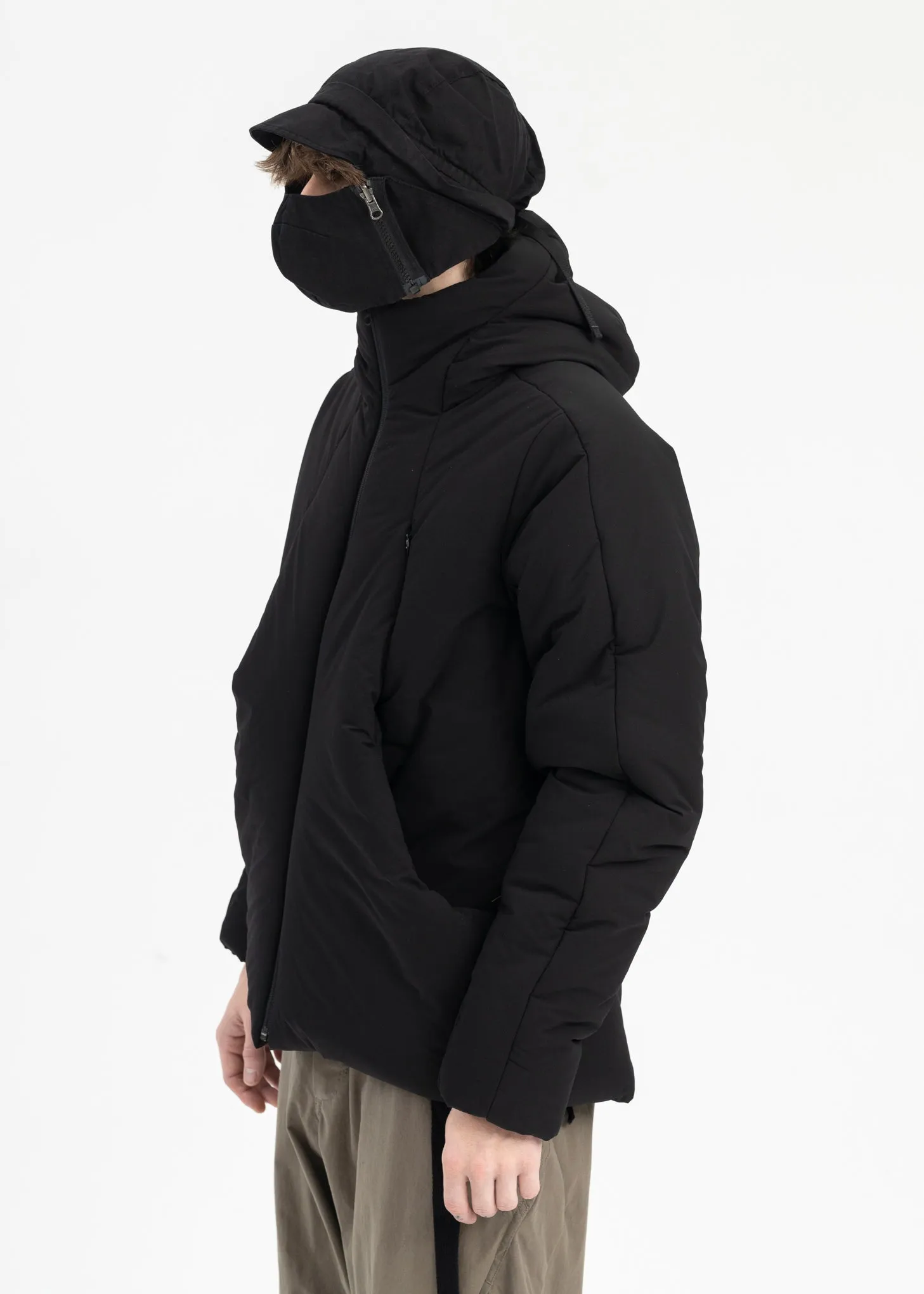BLACK PUFFER JACKET
