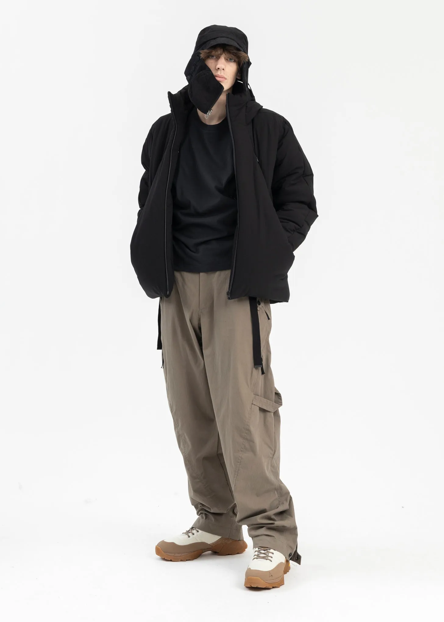 BLACK PUFFER JACKET