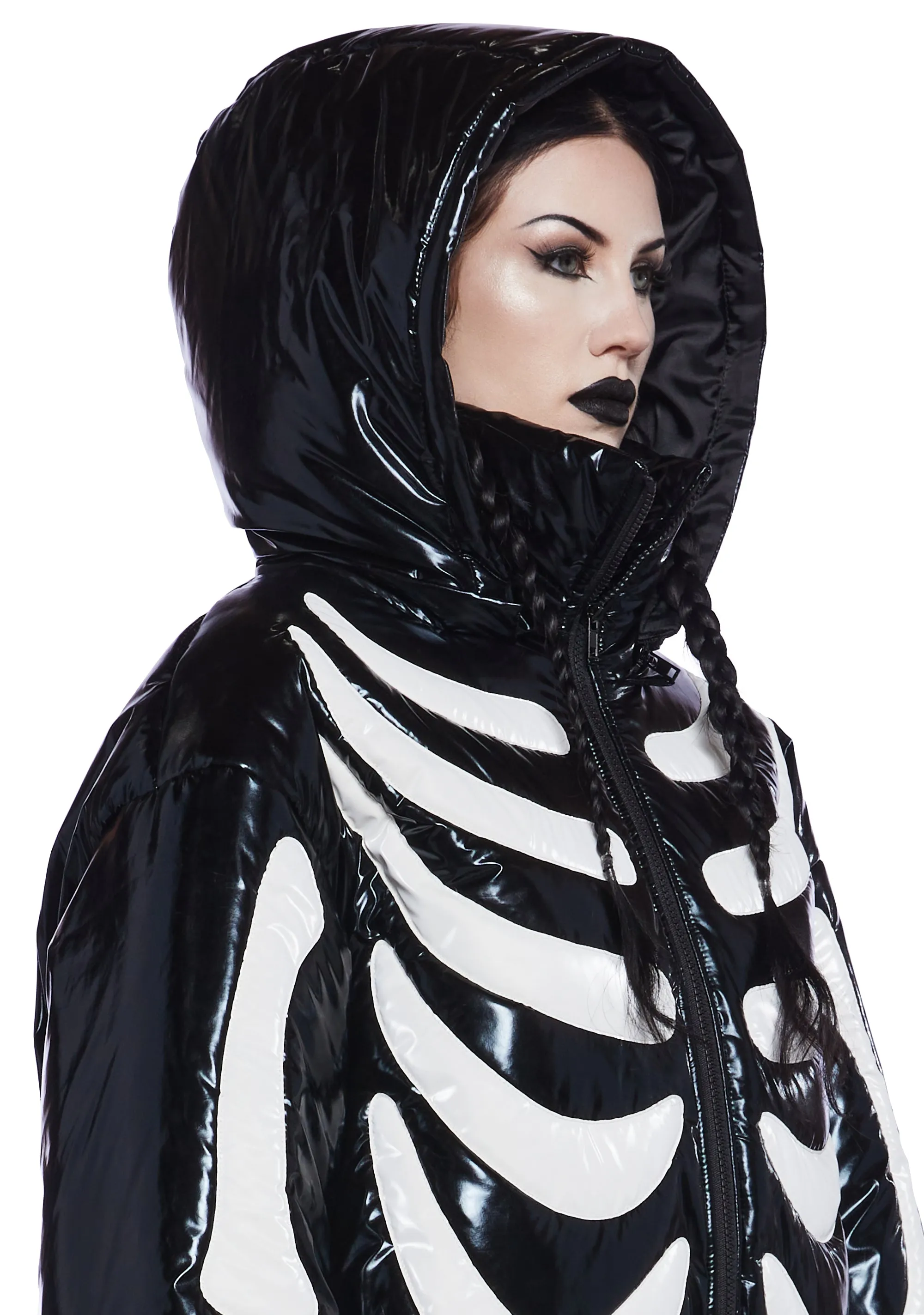Bone Baddie Puffer Jacket