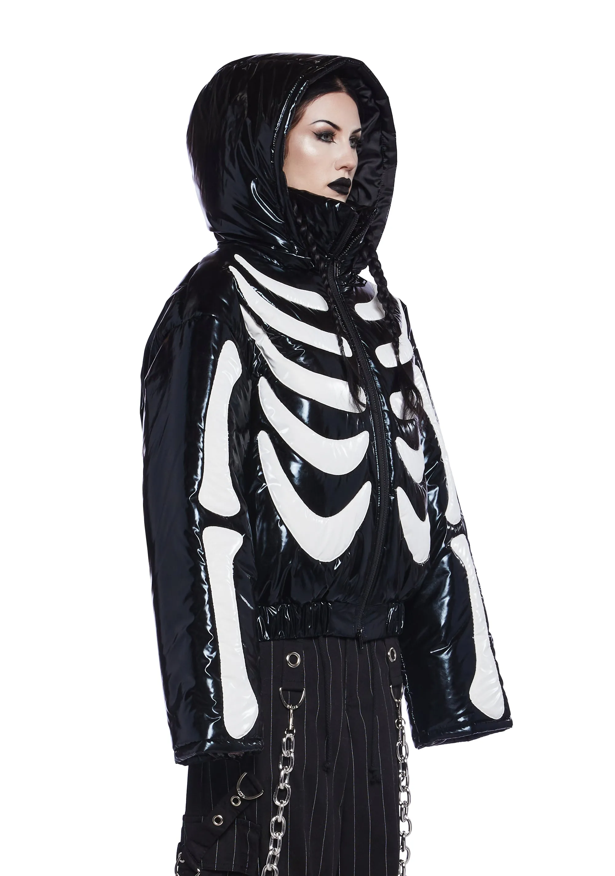 Bone Baddie Puffer Jacket