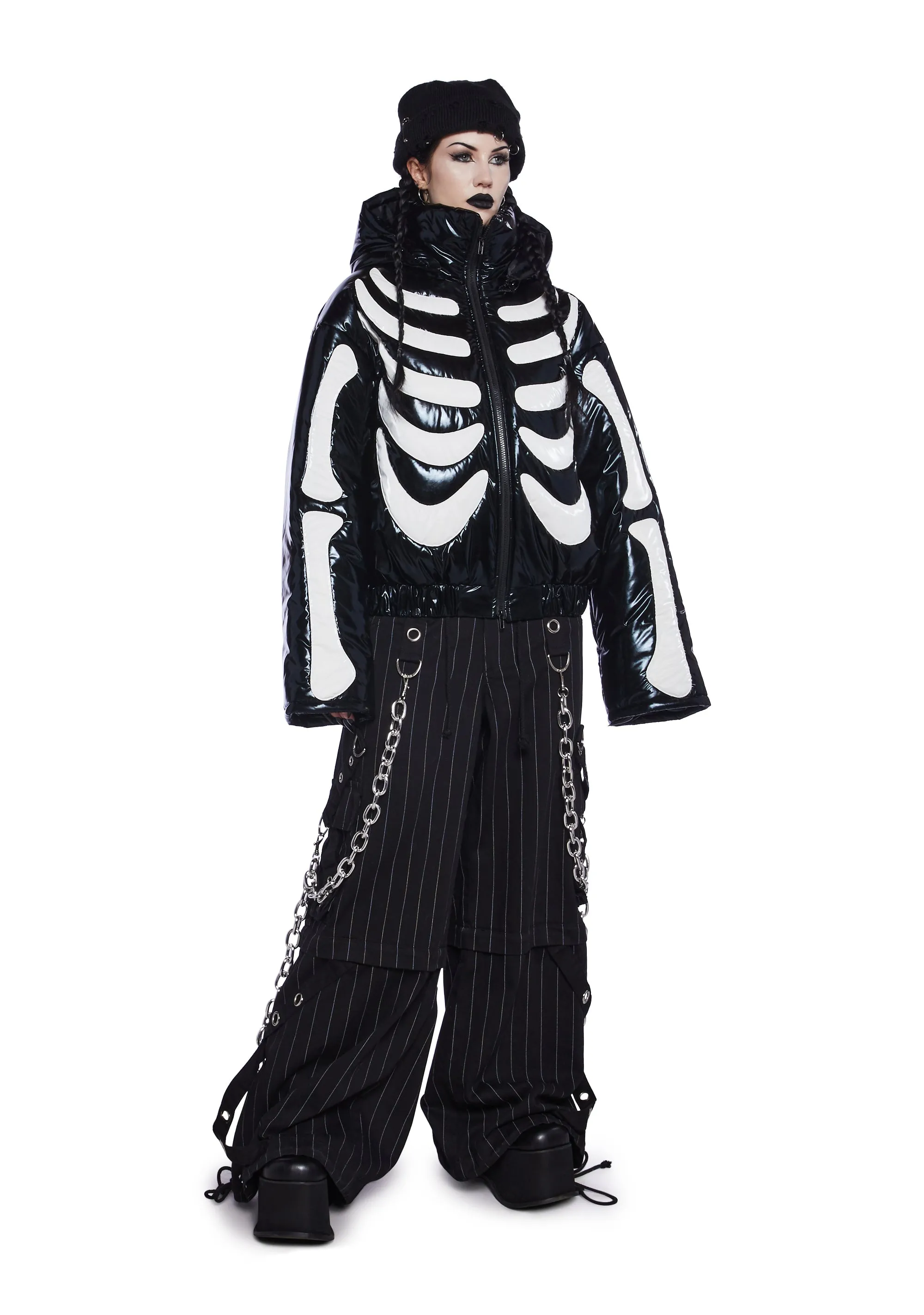 Bone Baddie Puffer Jacket