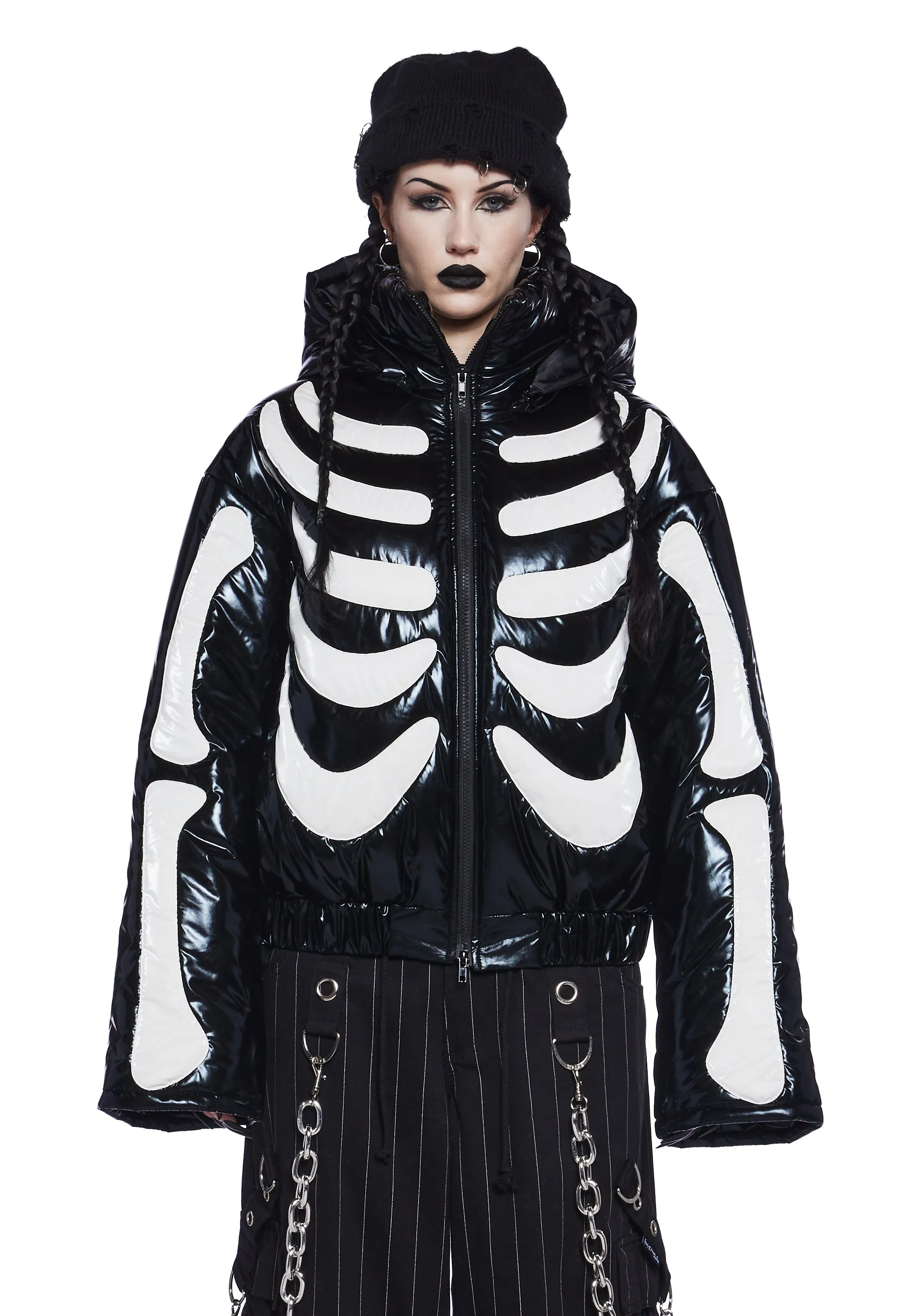 Bone Baddie Puffer Jacket