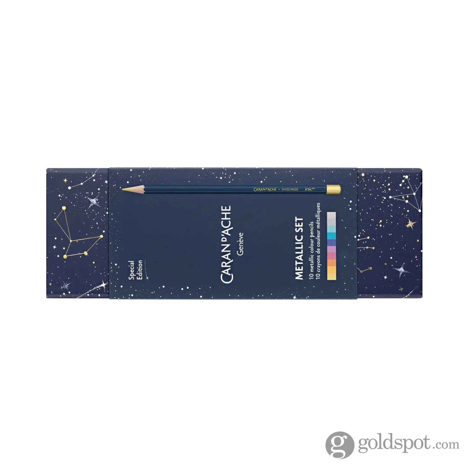 Caran d'Ache Cosmic Colored Pencil - 10 Piece Set