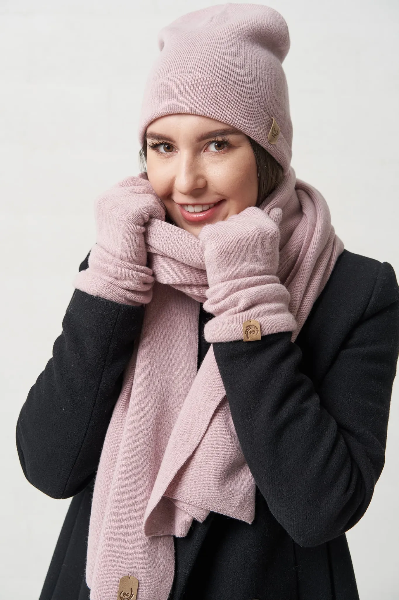 Cashmere winter rose set