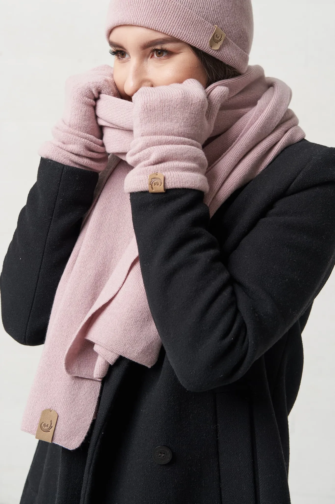 Cashmere winter rose set