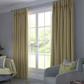 Colorado Geometric Yellow Curtains