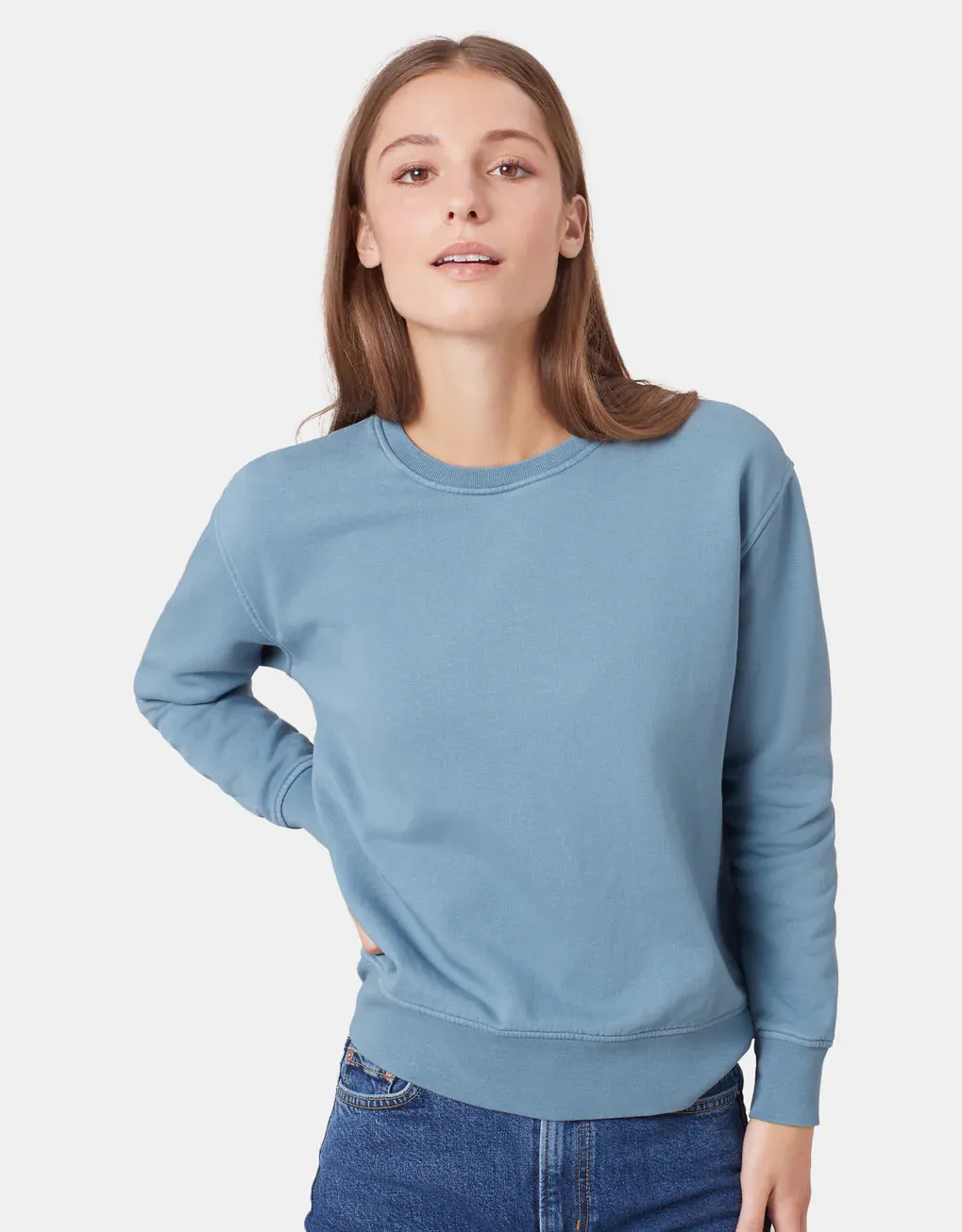 COLORFUL STANDARD | Classic Organic Crewneck | Pacific Blue
