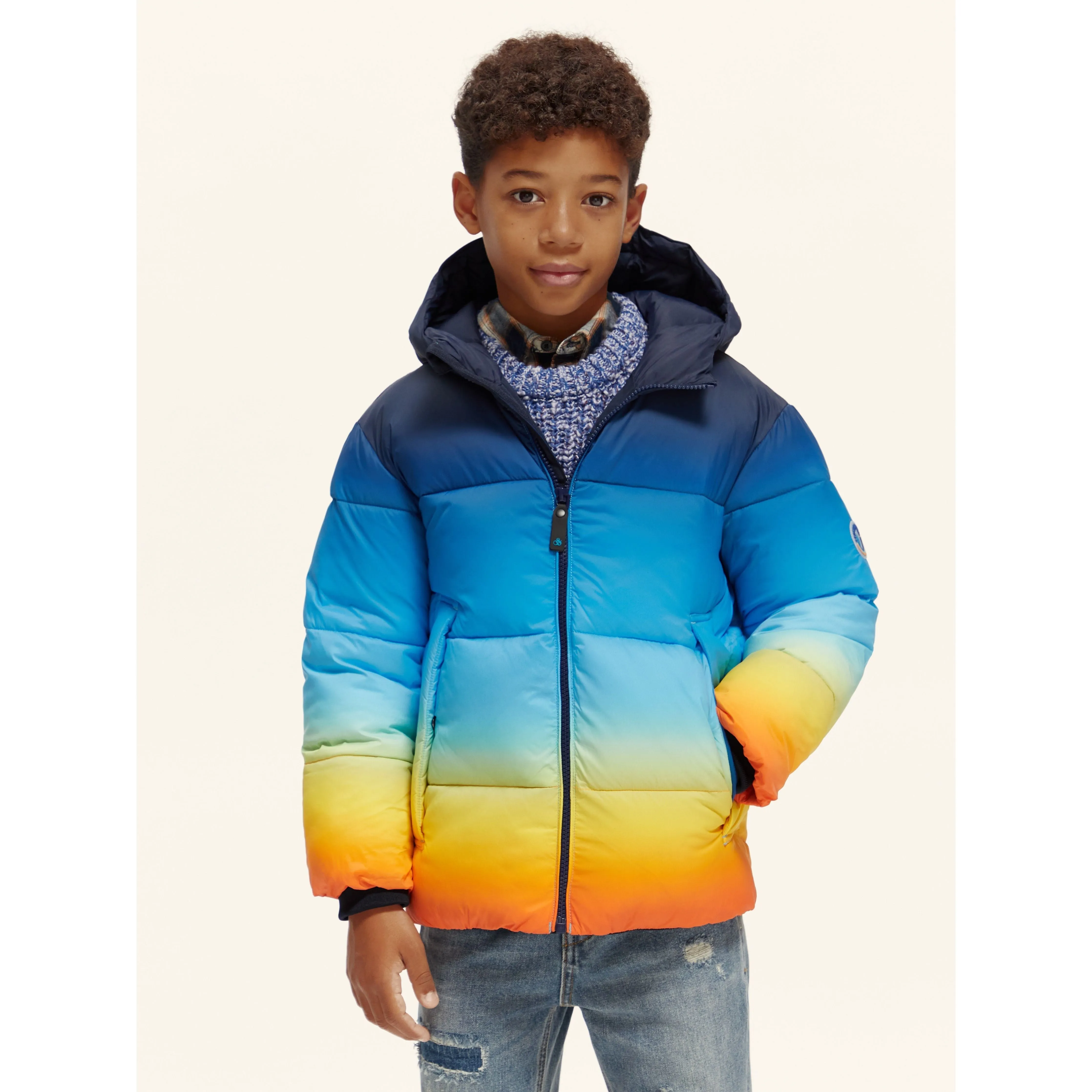 Colourful Padded Jacket