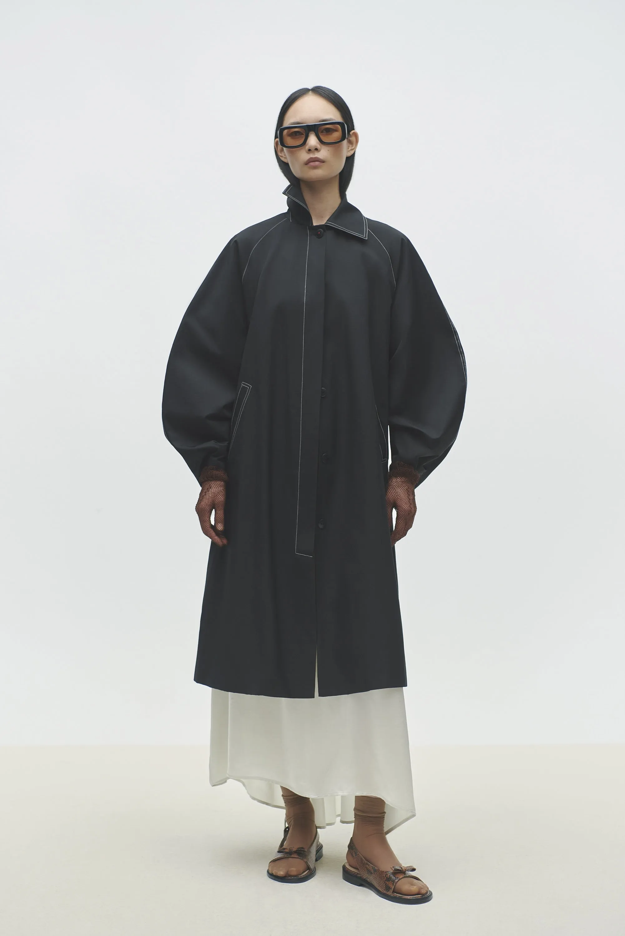 Cordera - Trench Coat - Black