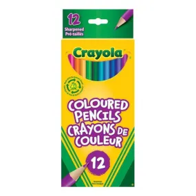 Crayola coloured pencils 12 pack