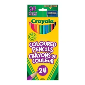 Crayola coloured pencils 24 pack