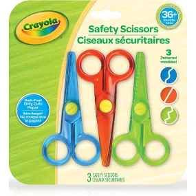 Crayola safety scissors 3 pack