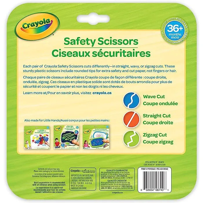 Crayola safety scissors 3 pack