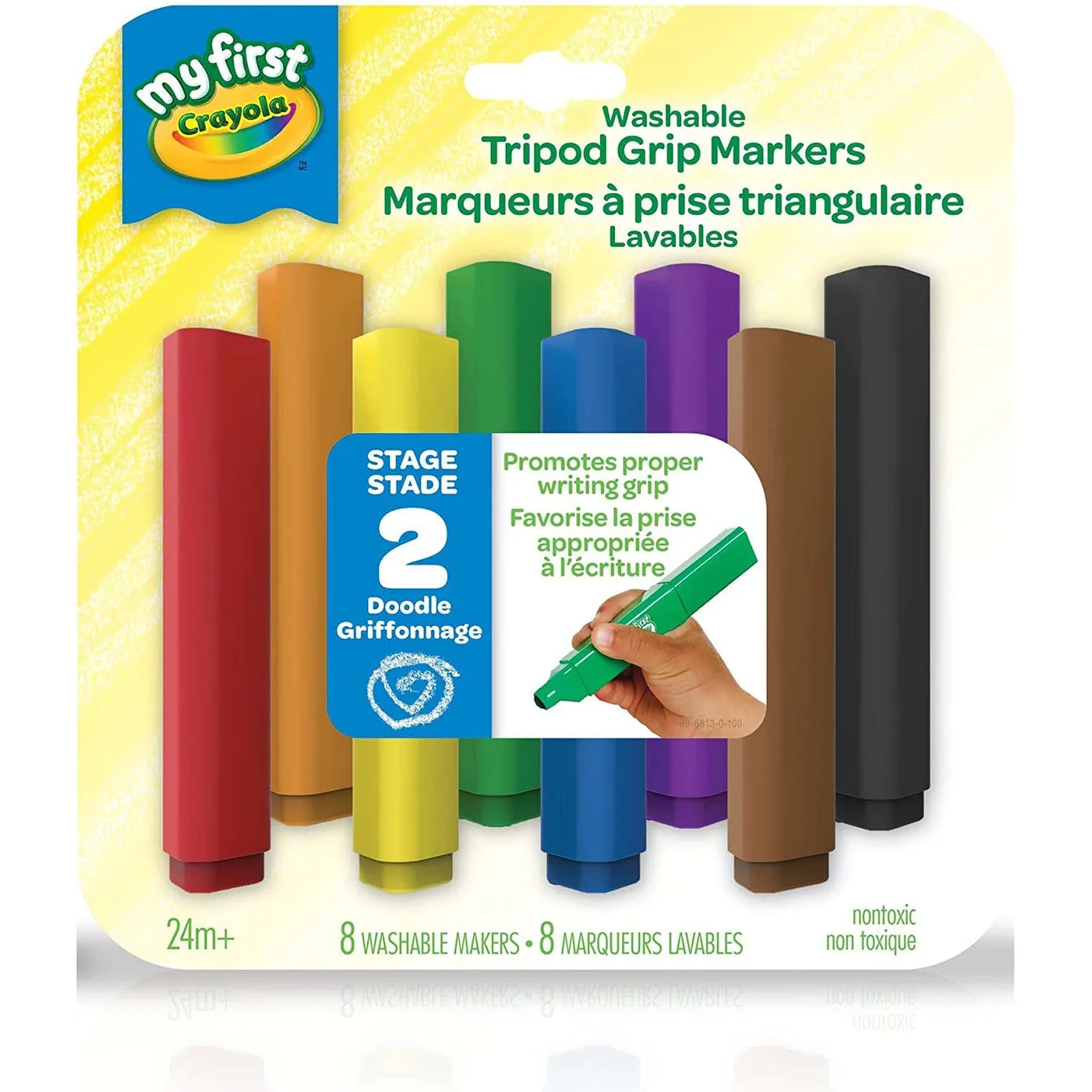 Crayola tripod markers 8 pack