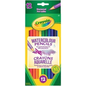 Crayola watercolour pencils 12 pack