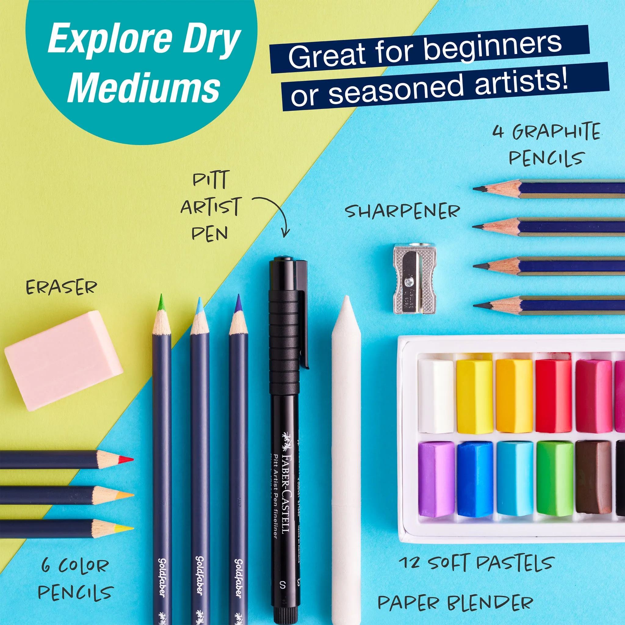 Creative Studio Try It Box, Dry Mediums - #770421