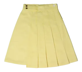 Crew Kids Half Pleat Skirt Yellow