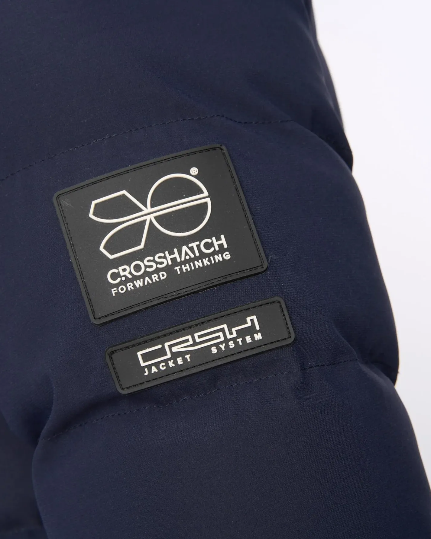 Crosshatch Kampleys Hooded Jacket - Navy