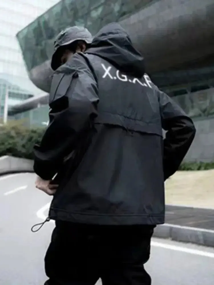 Cyber Signet Utility Jacket | Midweight Techwear Outerwear