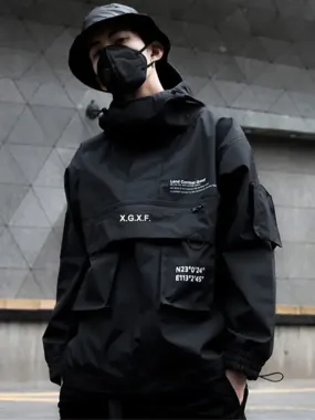 Cyber Signet Utility Jacket | Midweight Techwear Outerwear