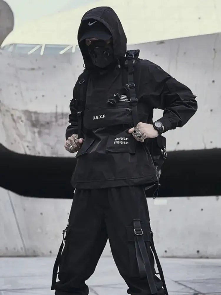 Cyber Signet Utility Jacket | Midweight Techwear Outerwear