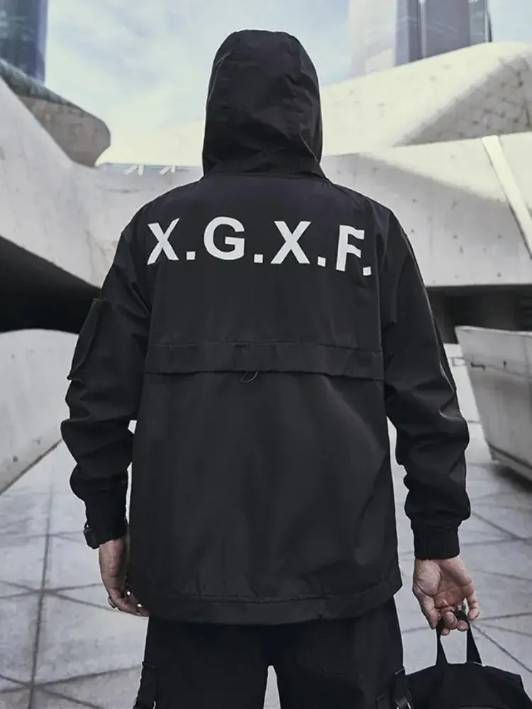 Cyber Signet Utility Jacket | Midweight Techwear Outerwear