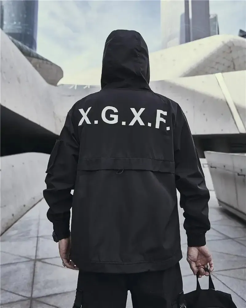 Cyber Signet Utility Jacket | Midweight Techwear Outerwear