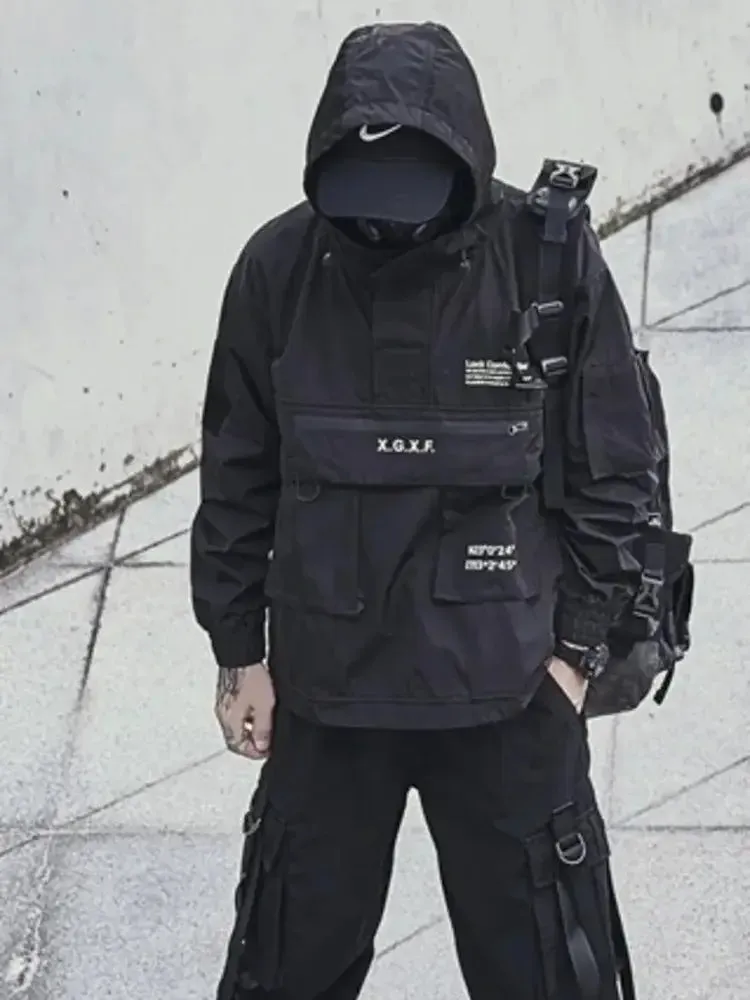 Cyber Signet Utility Jacket | Midweight Techwear Outerwear