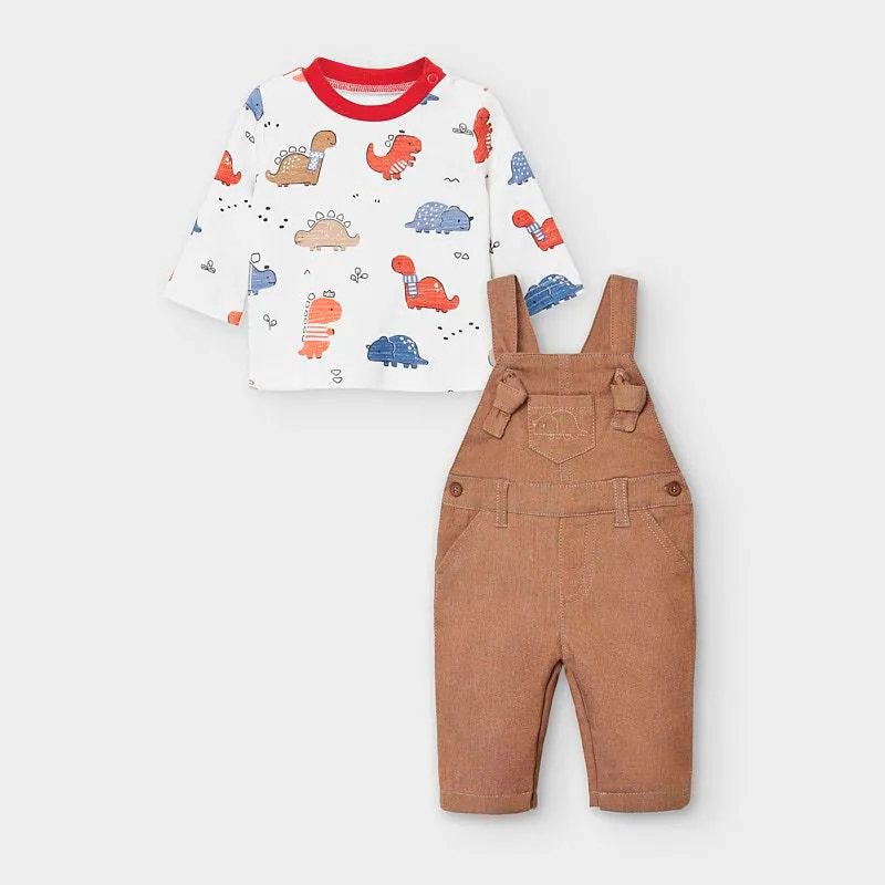 Dinosaur Overall Set by Mayoral