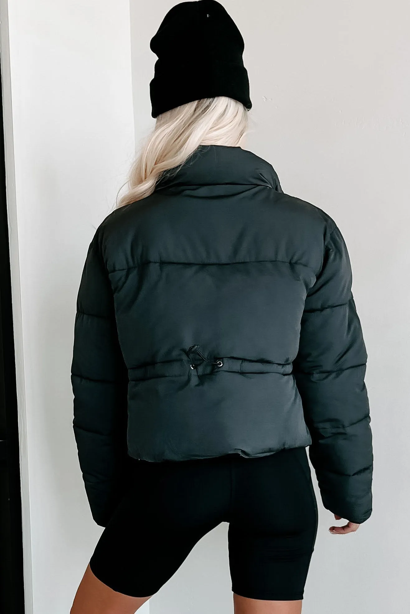 Dropping Temps Puffer Jacket (Black)