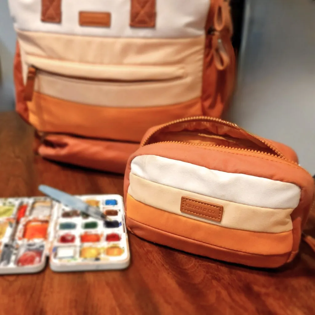 Essentials   Pencil Case - Sienna Ombre