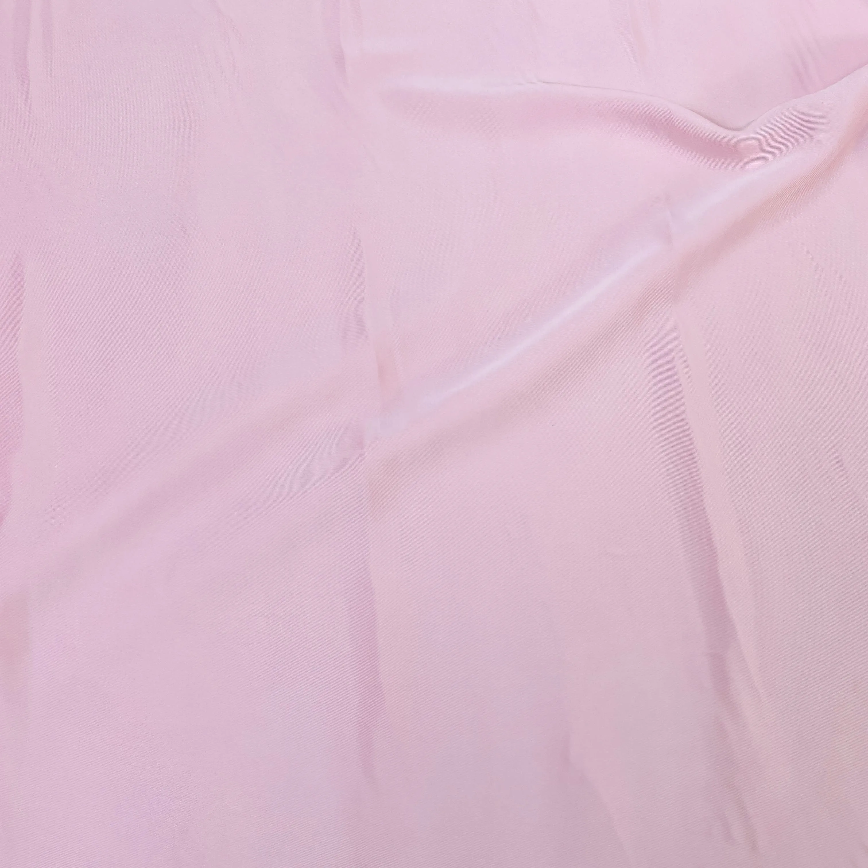 Exclusive Baby Pink Solid Satin Fabric