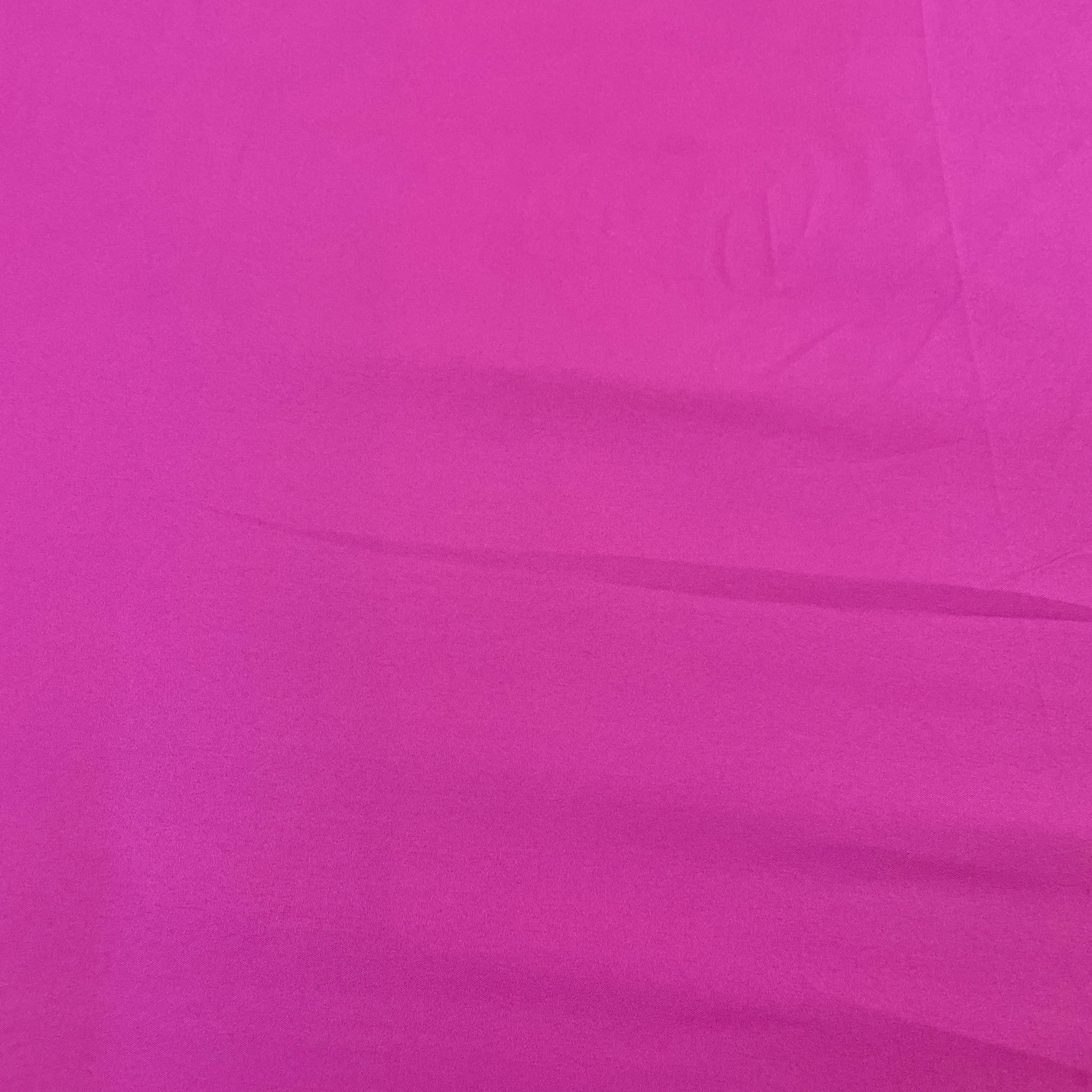Exclusive Pink Solid Malai Crepe Fabric