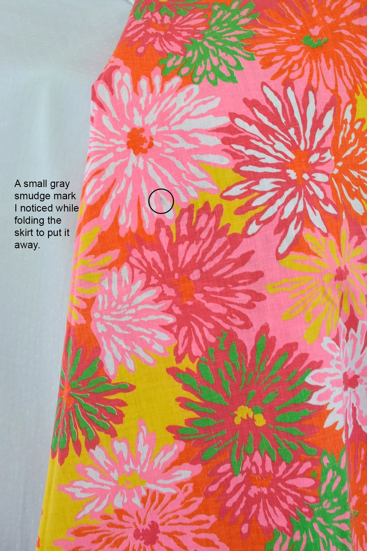 Flower Power 1970s Floral Print Wrap Maxi Skirt