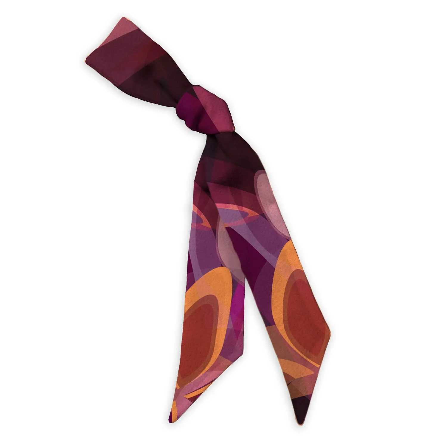 Fractal Flow Hair Scarf