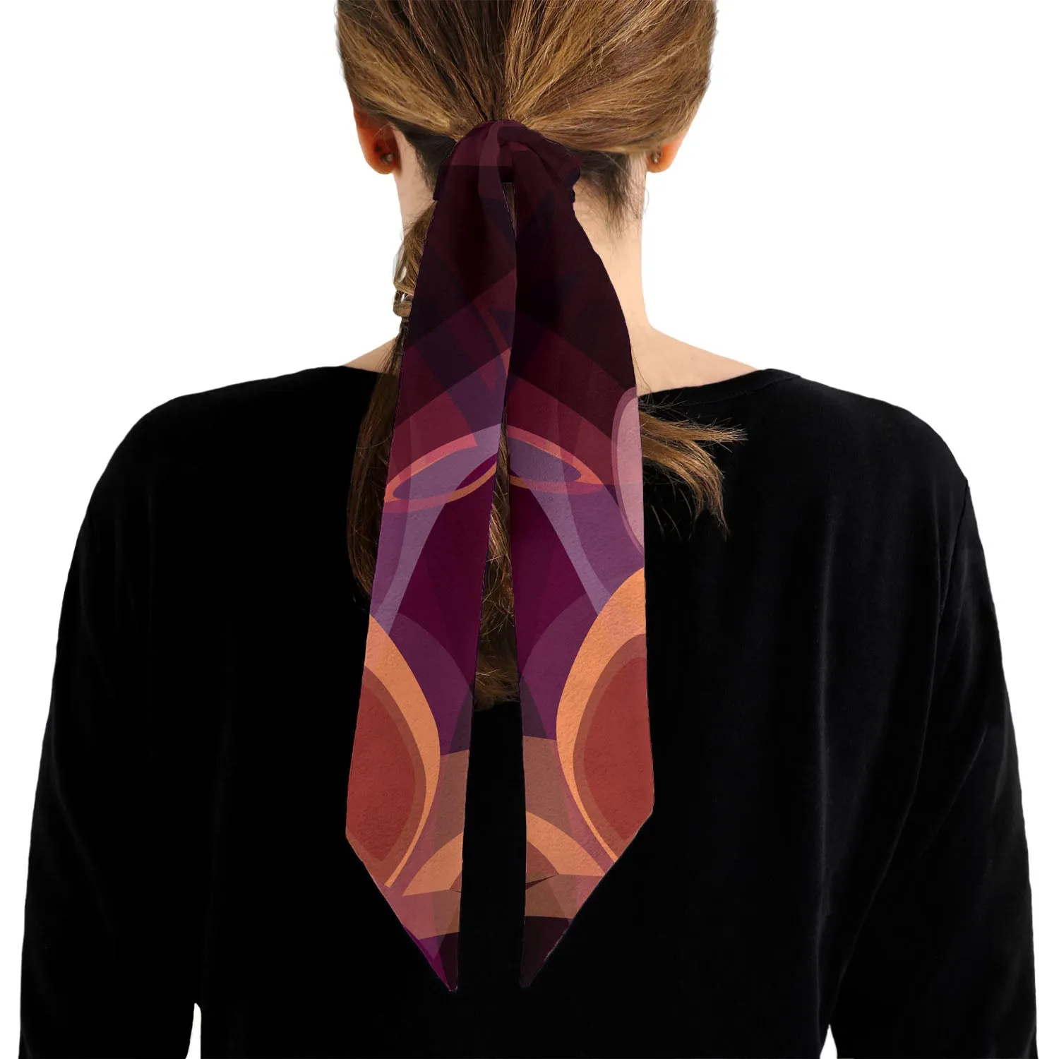 Fractal Flow Hair Scarf